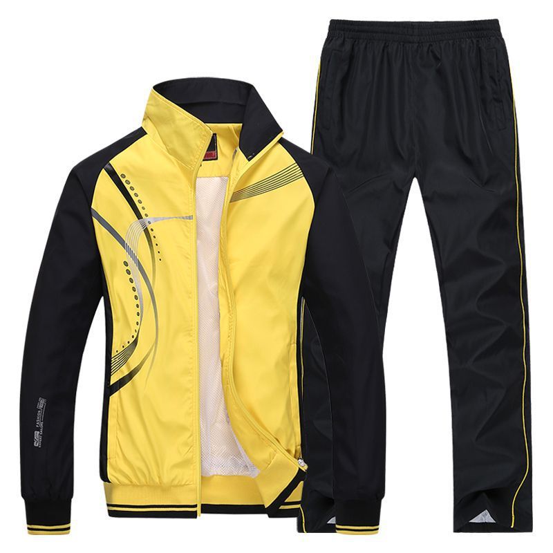 Spring And Autumn Couple Sports Suit Male And Female Student Casual Sportswear