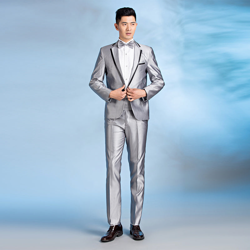 Suit Men Suit Groom Wedding Best Man Dress Slim Fit