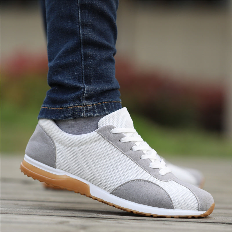 Men's Shoes Summer Breathable Mesh Shoes Men's Deodorant Single Shoes All-match Sports Casual Shoes Old Beijing Cloth Shoes Running Shoes