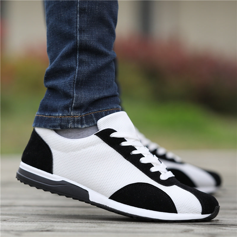 Men's Shoes Summer Breathable Mesh Shoes Men's Deodorant Single Shoes All-match Sports Casual Shoes Old Beijing Cloth Shoes Running Shoes