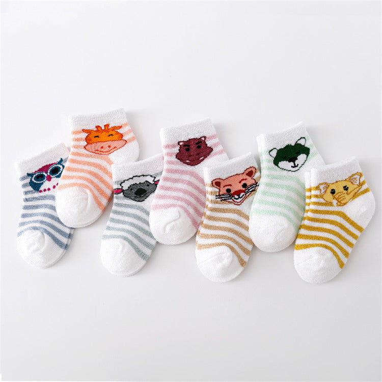 Children's Cute Cartoon Cotton Socks