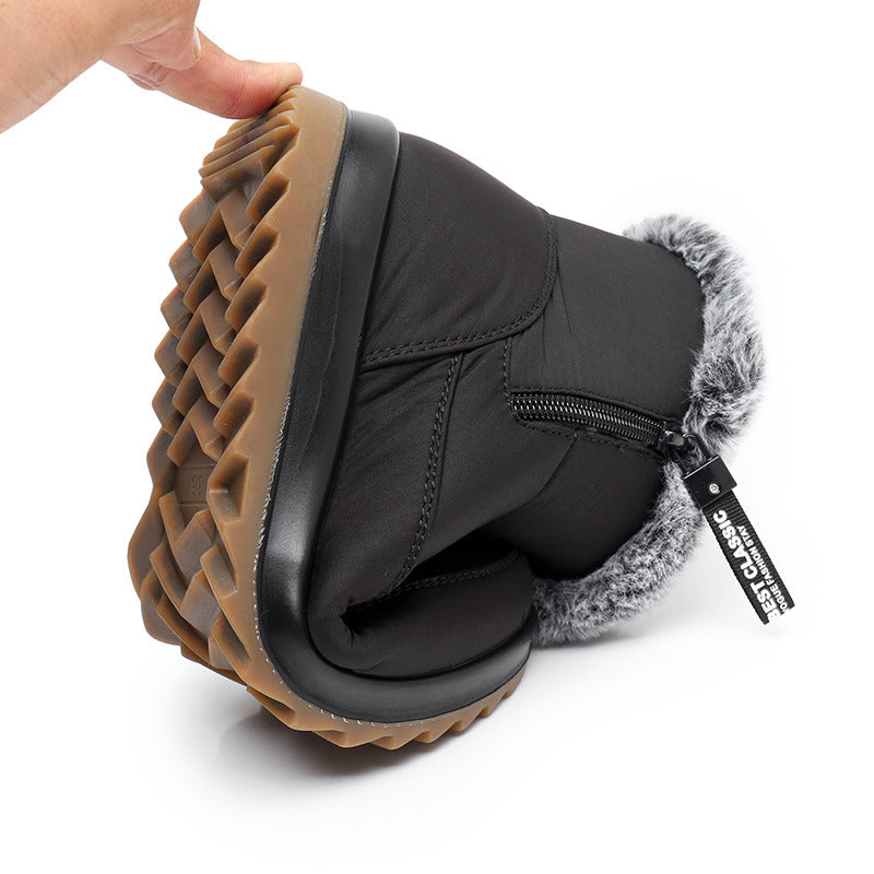 Full Tendon Bottom Mother's Cotton Boots Non-slip