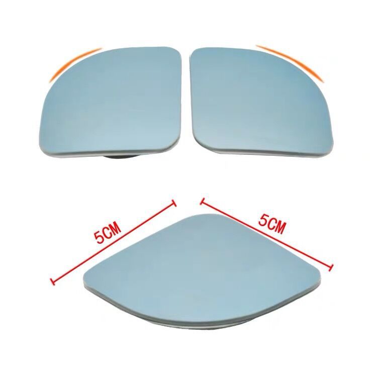 Car Rearview Mirror With No Edge Glass, Reverse Small Circular Mirror 360 Degrees