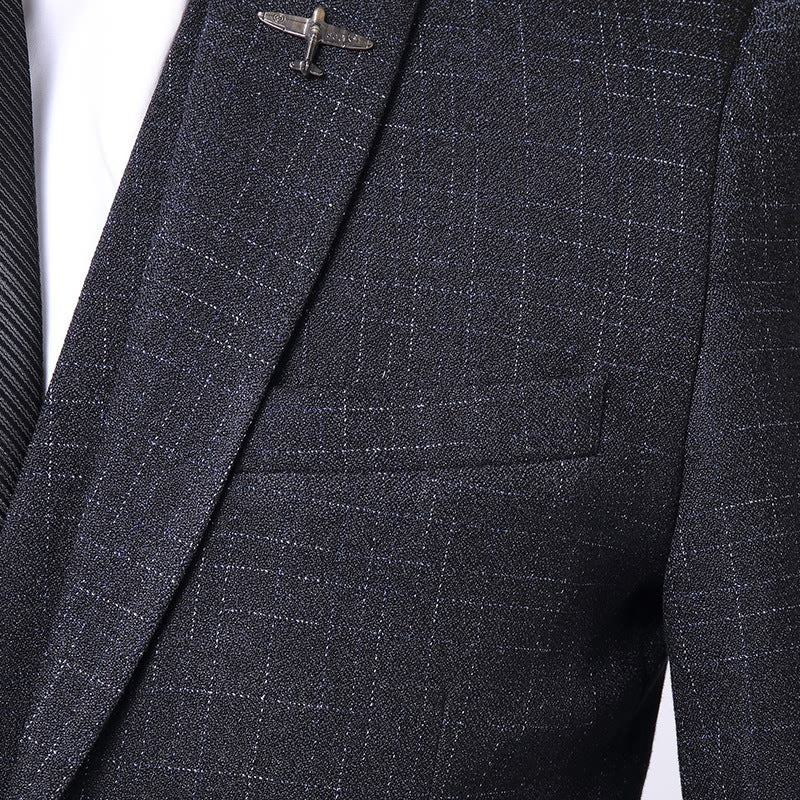 Three-piece suit for men