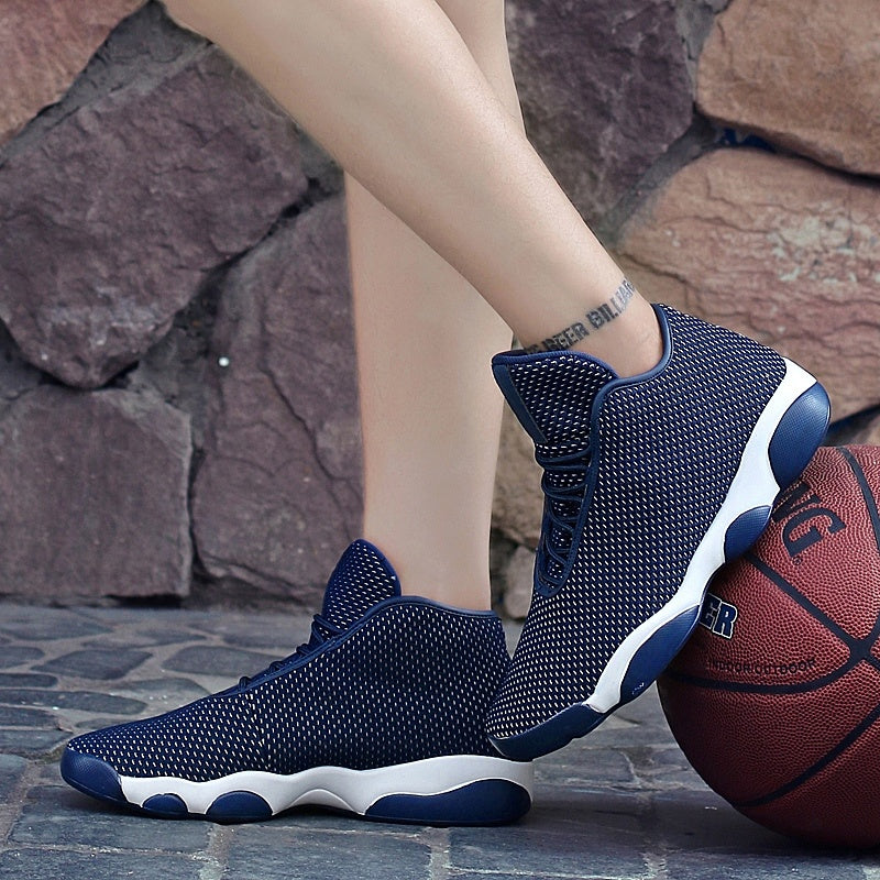 Flying woven mesh breathable casual shoes