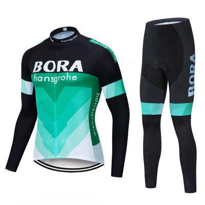 Traje de ciclismo de manga larga de verano para hombre.