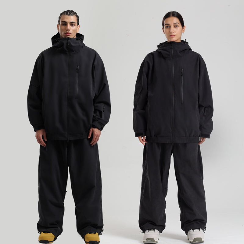 Loose Windproof Waterproof And Breathable Tooling Ski Suit