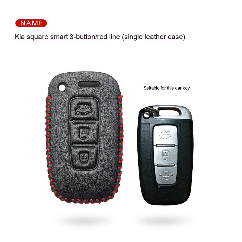 Car Key Genuine Leather Key Case Cover