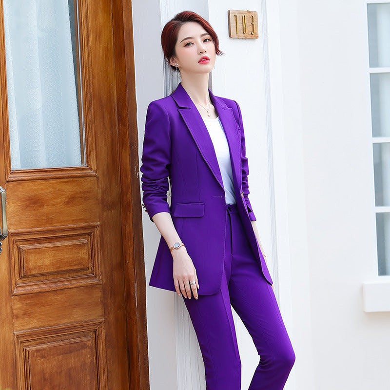 Suit Suit New High-end Ladies Suit Jacket Xiaoxiangfeng Overalls Yujiefeng