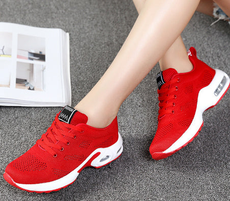 Air cushion woven shoes