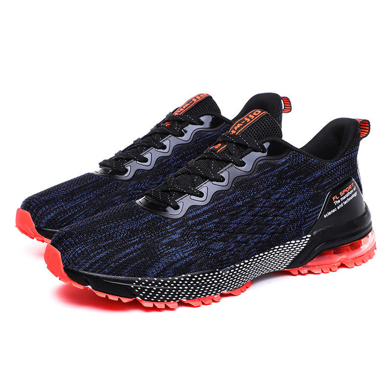 Men's breathable flying woven casual shoes