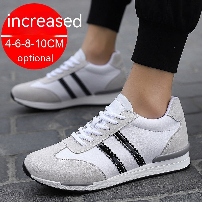 Breathable Casual Skateboard Shoes Trendy White Shoes Sports