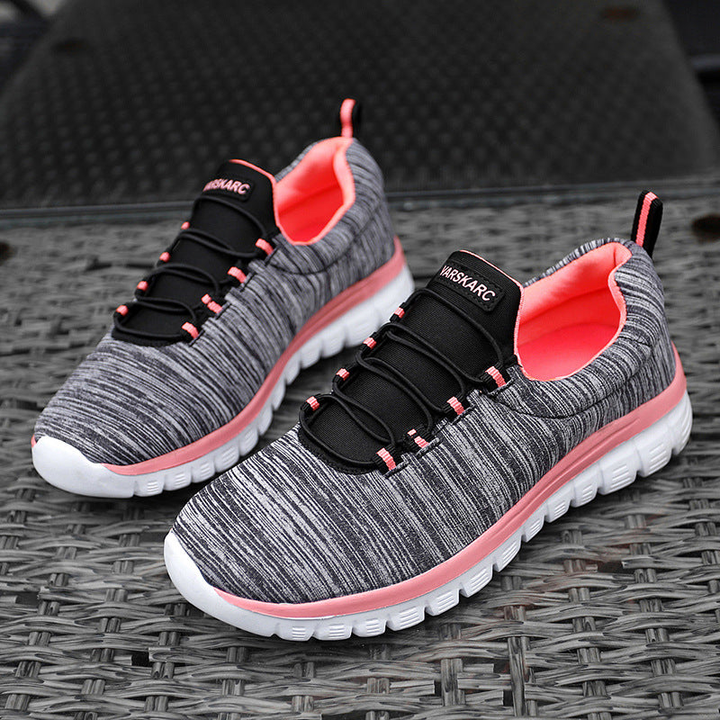 Women's Lightweight Sports Fashion Single Net Casual Shoes