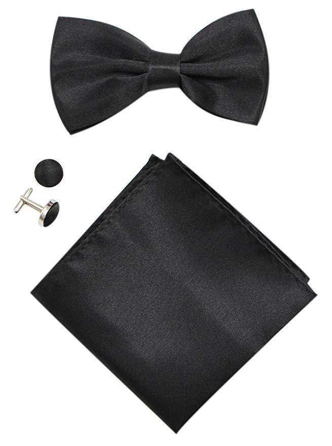 Men's Scarf And Bow Tie Three-Piece Suit