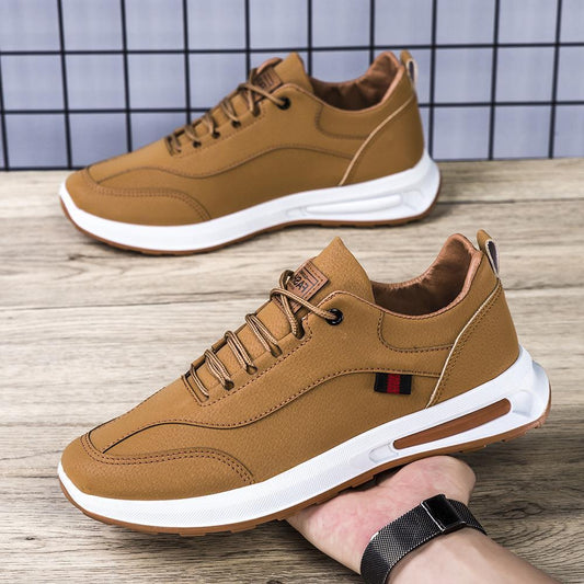 Leather Surface Casual Sports Shoes