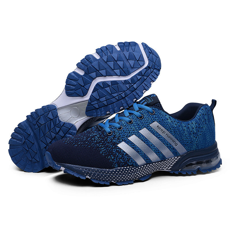 Best selling couple sports shoes breathable mesh outdoor men and women running shoes sports shoes fitness jogging shoes men