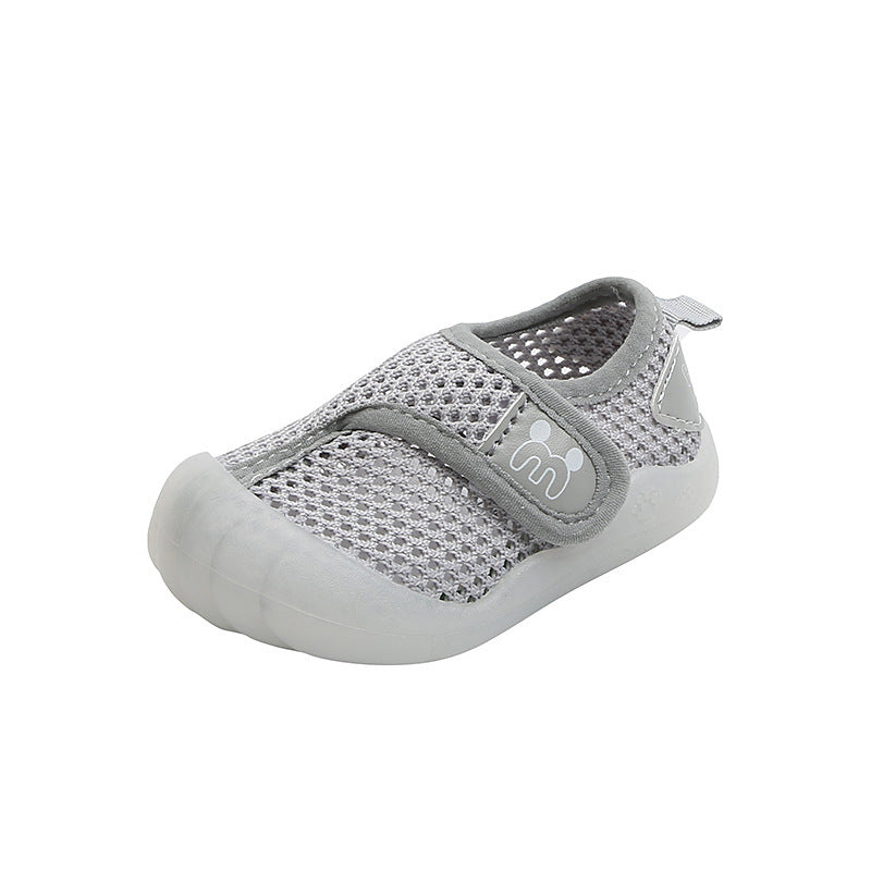 Children's Shoes Slip Through The Net, Hollow Out Casual Shoes, Beach Flying Woven Baby Toddler Shoes, Net Shoes