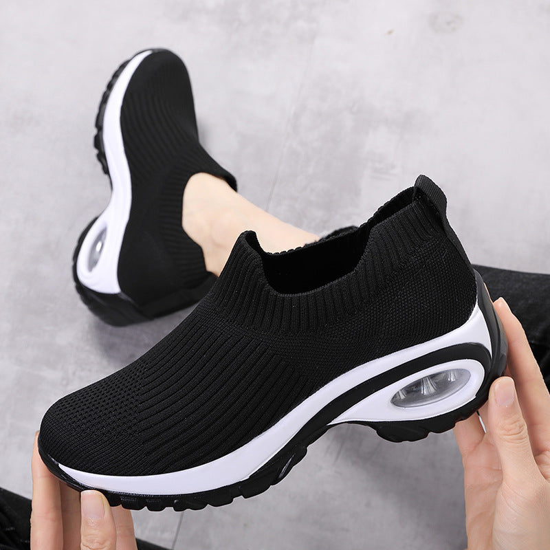 Comfortable Fly Woven Breathable Lazy Shoes