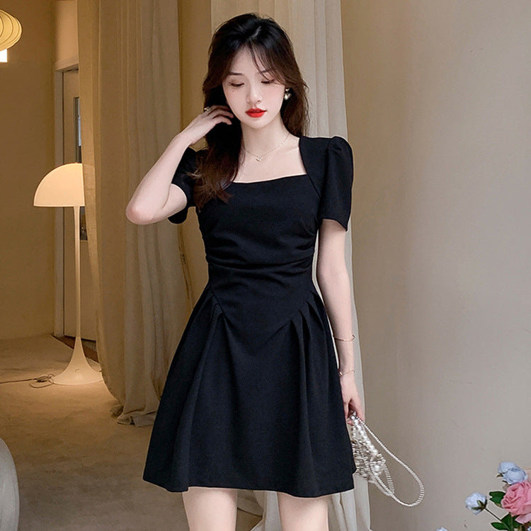 Summer New French Style Temperament Hepburn Style Dress Ladies