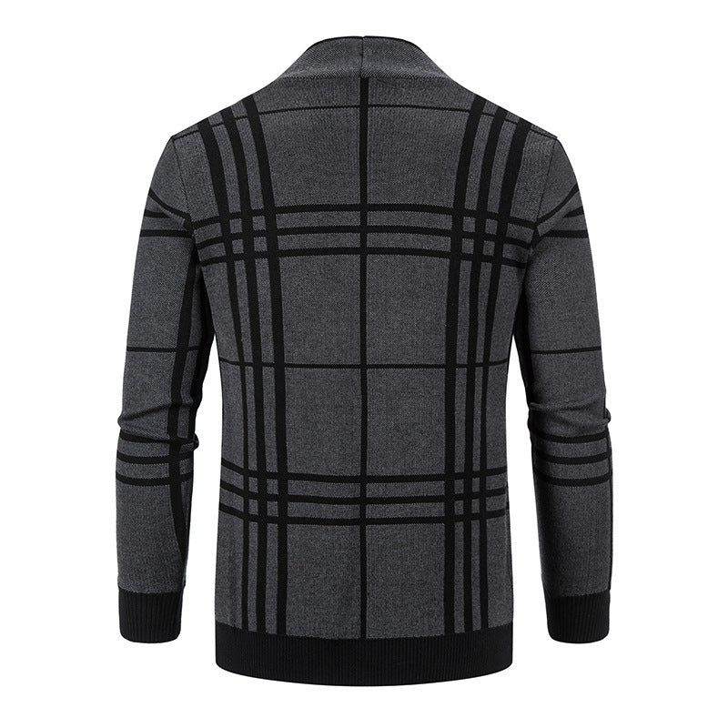 Slim Fit Fashion Personality Men's Sweaters Coat