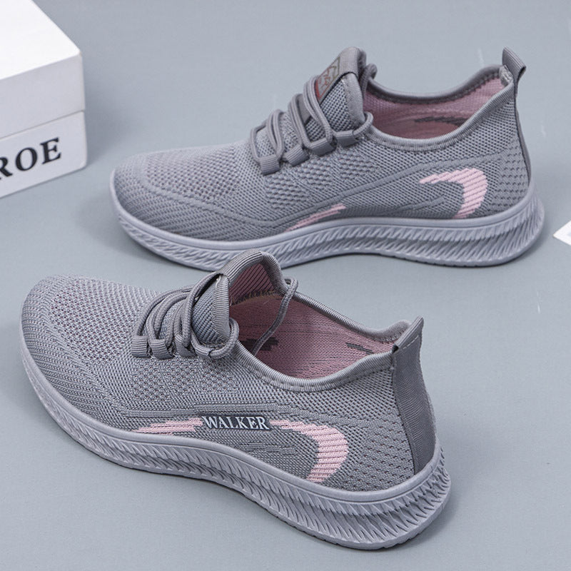 Fly Woven Breathable Soft Sole Casual Shoes