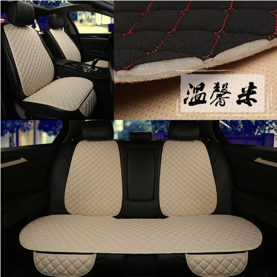 Flax Car Seat Cover Protector