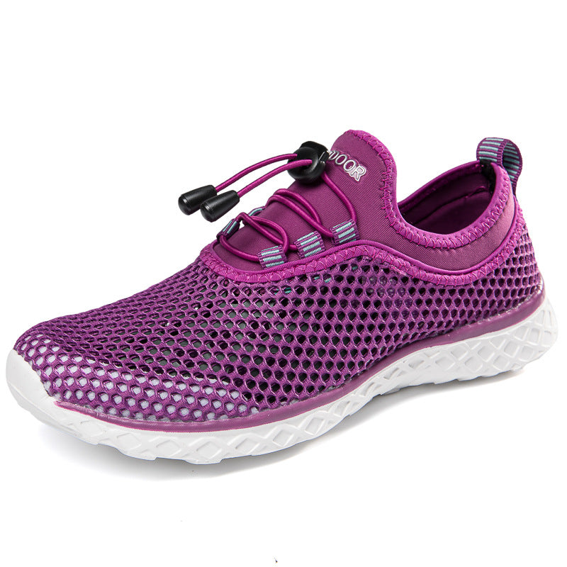 Damen-Outdoor-Sportmode, atmungsaktive Mesh-Schuhe