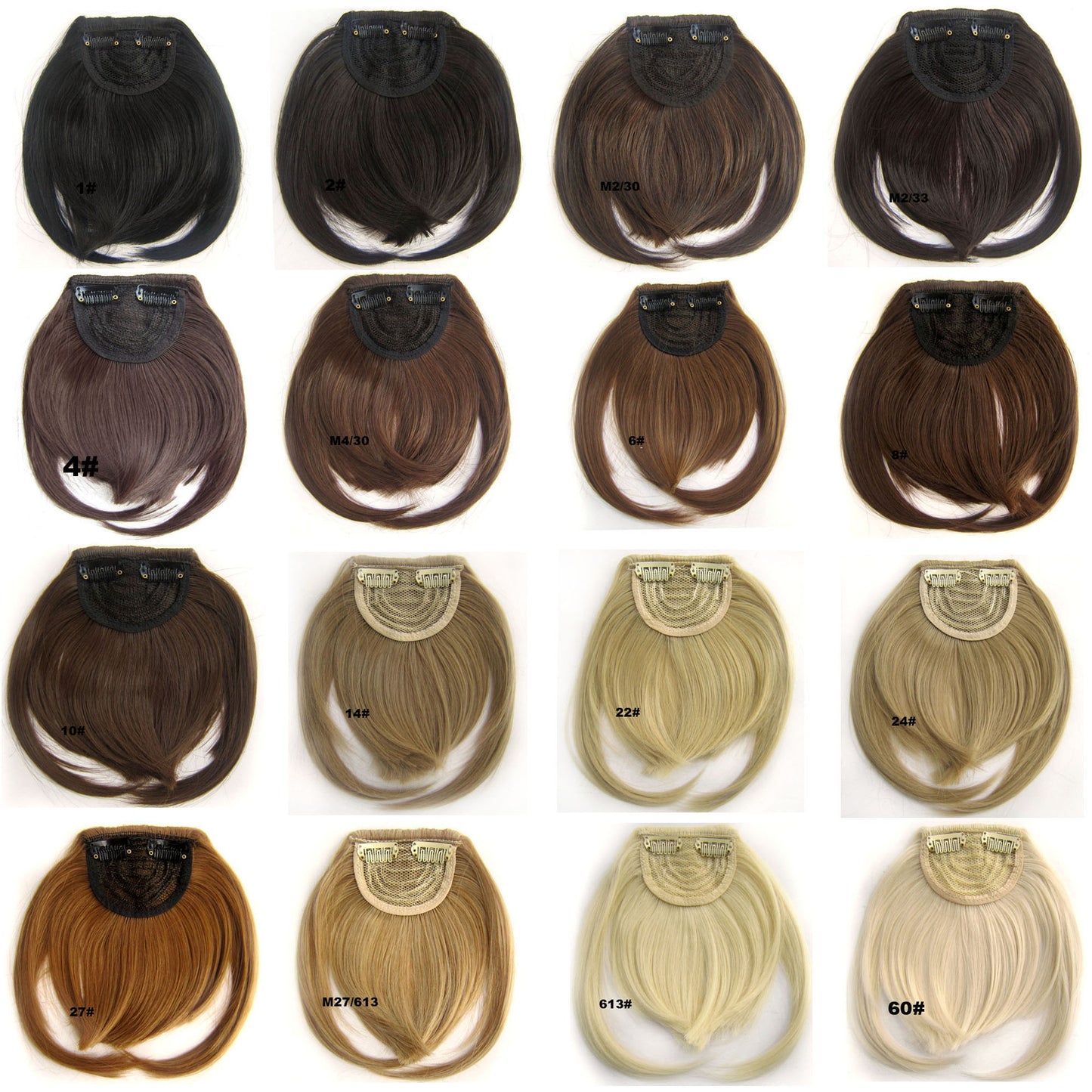 Hair Bangs Hairpiece Accessories Synthetic Fake Bangs