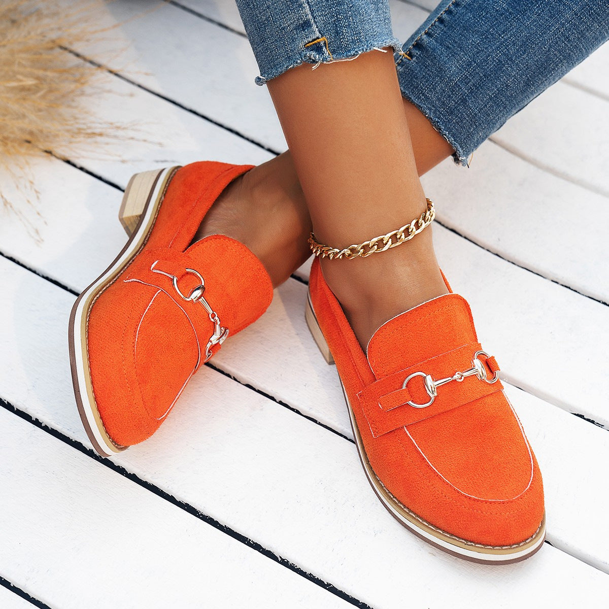 Women Flats Shoes Casual Low Heel Loafers Spring Summer Fashion Walking Shoes