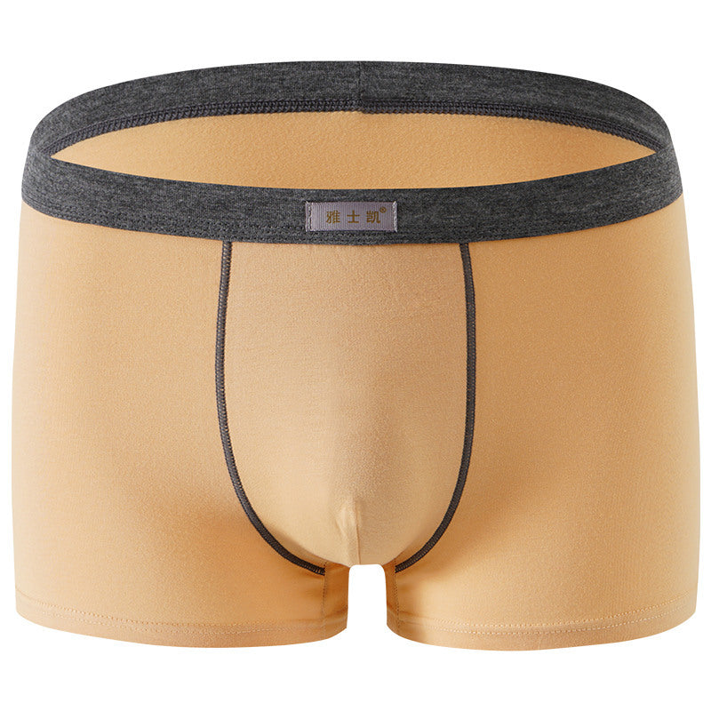 Plus Size Cotton Comfortable Sexy Solid Color Shorts Product information: Function: Breathable Fabric name: cotton Weave: Knitting Main fabric composition: cotton Style: boxer pants Color: white, yellow, red, black, apricot, watermelon red, sky blue, dark