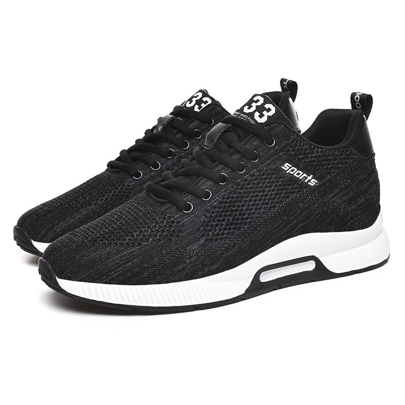 Fly Woven Sports Shoes Mesh Shoes Wear-resistant Running