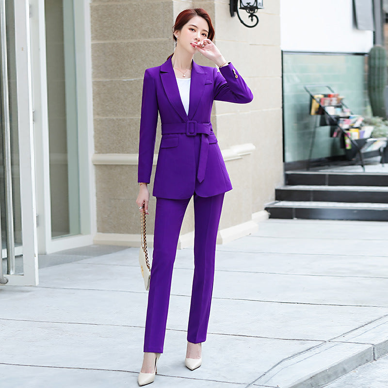 Suit Suit New High-end Ladies Suit Jacket Xiaoxiangfeng Overalls Yujiefeng