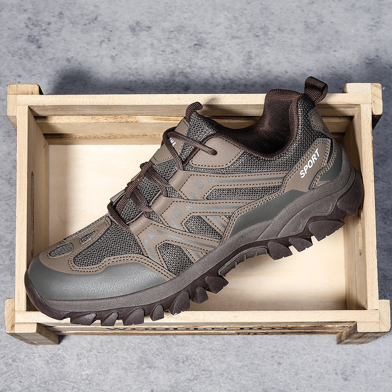 Men's Casual Anti Slip And Wear-resistant Hiking Shoes