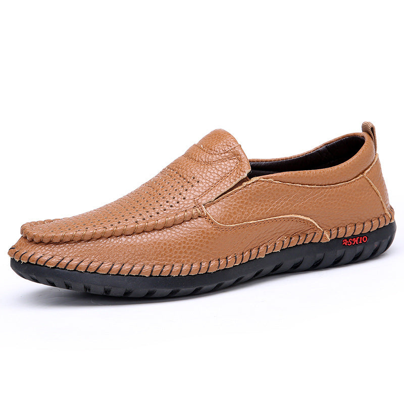 Trendy Men's Fashionable Casual Leather Shoes