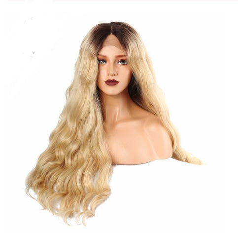 Long curly hair wig set