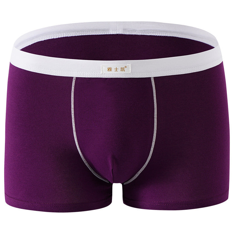 Plus Size Cotton Comfortable Sexy Solid Color Shorts Product information: Function: Breathable Fabric name: cotton Weave: Knitting Main fabric composition: cotton Style: boxer pants Color: white, yellow, red, black, apricot, watermelon red, sky blue, dark