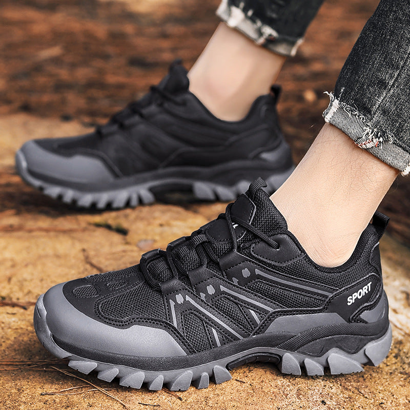 Men's Casual Anti Slip And Wear-resistant Hiking Shoes