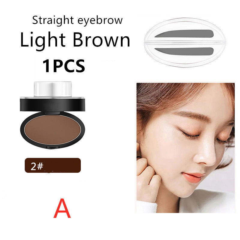 Lazy seal eyebrow powder waterproof and sweat for beginners