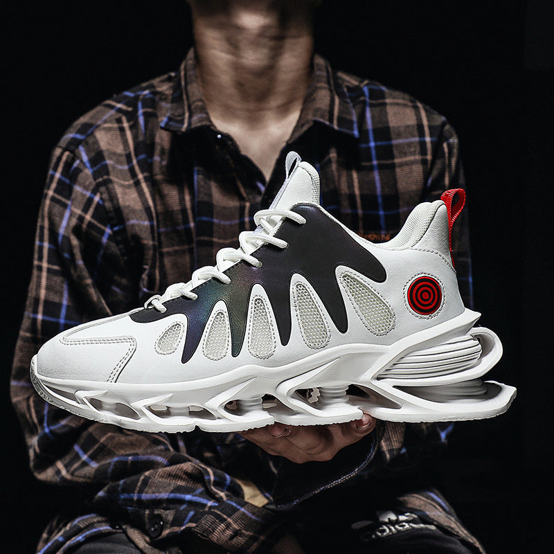 Flying Woven Breathable Trend Basketball Shoes Old Shoes