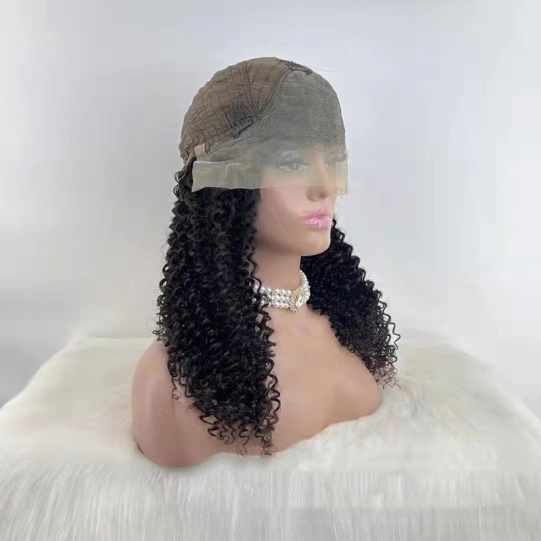 Jerry Curly 13x4 Lace Front Human Hair Wigs150