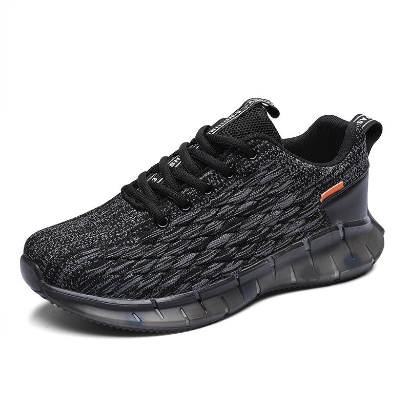 Running Flying Woven Shock Absorption Sports Casual Shoes