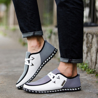 Influx male lazy driving shoes casual wild tide men's shoes peas shoes men's shoes