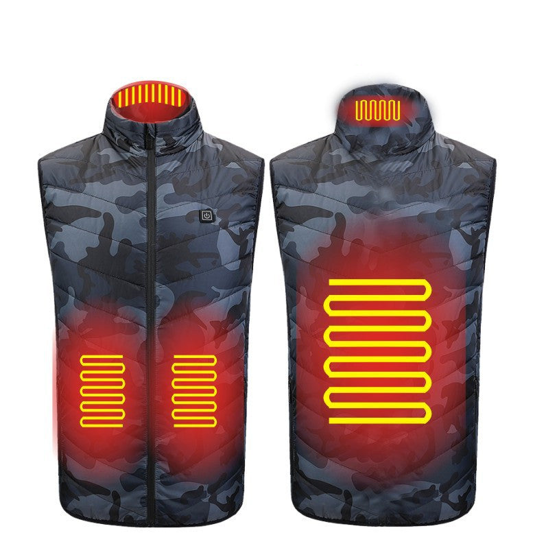 Heated Vest Washable Usb Charging Electric