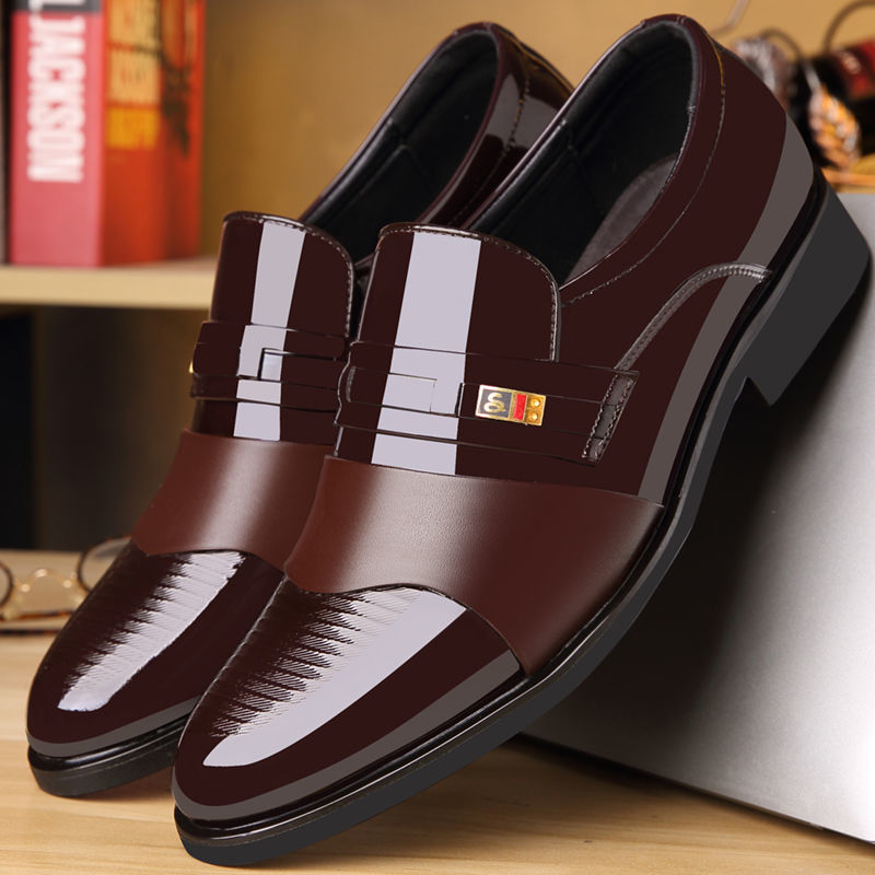 Set Of Black Casual Leather Shoes