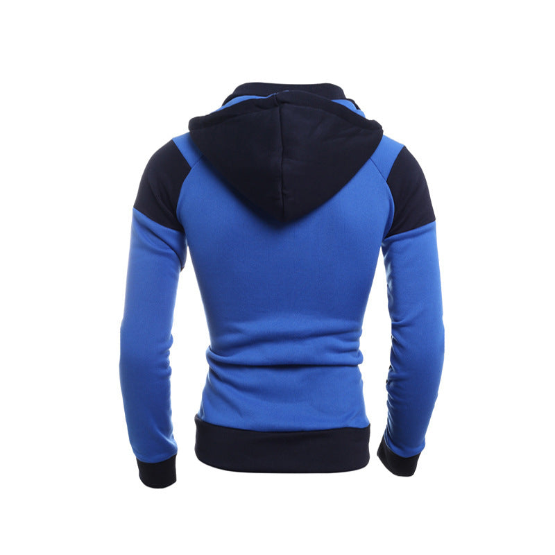 Hooded cardigan slim sweatshirt