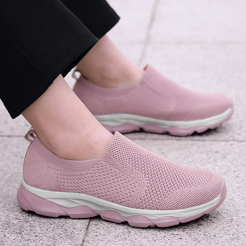 Summer Middle-aged And Elderly Mesh Breathable Casual Shoes