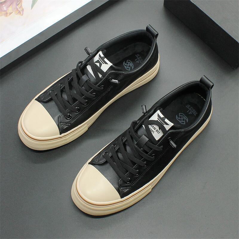 Soft Bottom Men's Casual Leather Shoes