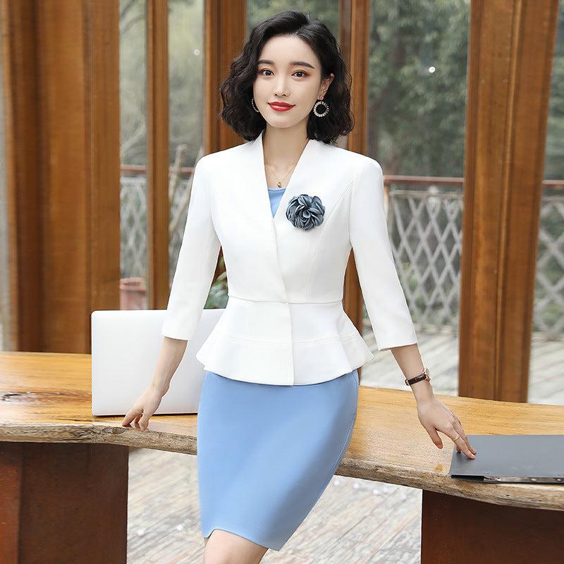 DRESSFashion Women's 2-piece Suit, Professional Suit