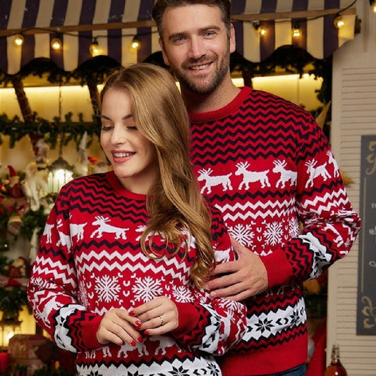 Fashion European And American Sweater New Couple Outfit