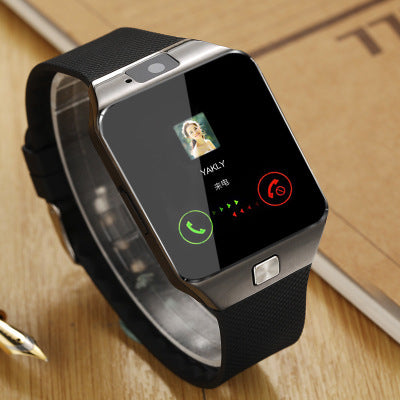 Sports Smart Watch DZ09 Card Phone Watch Applicable platform: Fully compatible Screen size: 1.5 inches Interface: USB 3.0 Camera: 1.3 million pixels Body memory: 32+32MB Screen material: capacitive screen How to wear: Wristband Compatible system: android